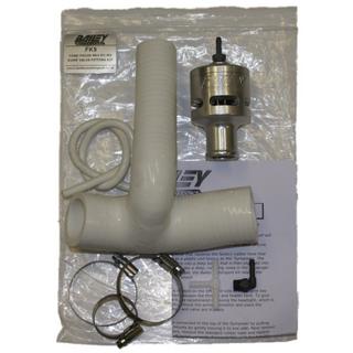 Ford Focus RS Mk2/ST225 DV26 Bailey Dump Valve and White Fitting Kit